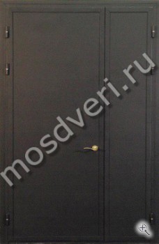 Двустворчатая дверь в подъезд с порошковым напылением - купить от производителя Мосдвери Двустворчатая дверь в подъезд с порошковым напылением